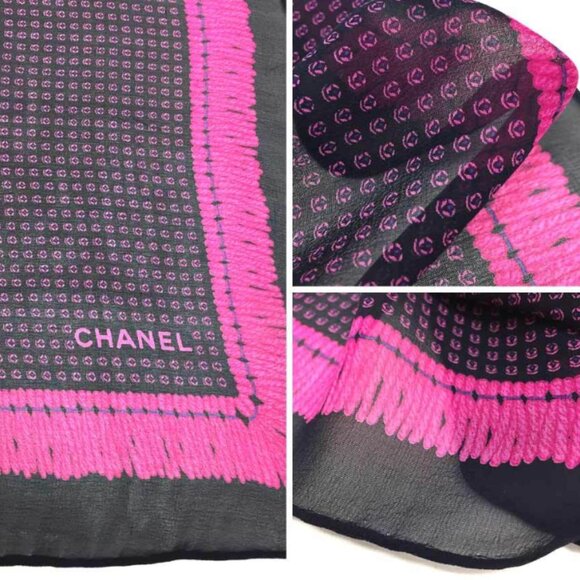 Authentic Chanel Fring Scarf - Picture 3 of 7